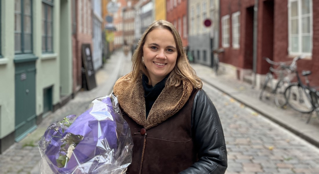 Ida Marie Lind Glavind. Photo: Jon Fiala Bjerre, Alzheimerforeningen 