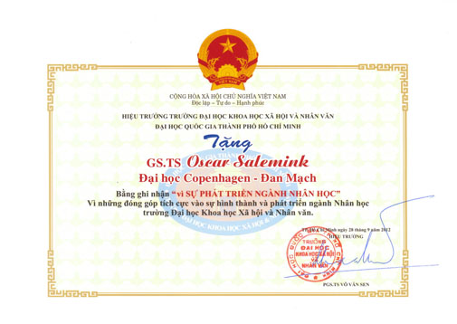 Certificate of acknowledgment 