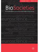 BioSocieties cover